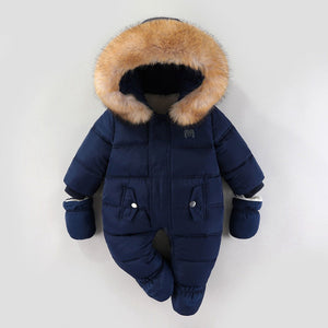 Jumpsuit Fleece-lined Quilted Cotton-padded Clothes