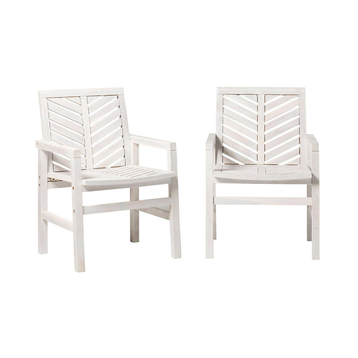 Modern 2 Piece Chevron Patio Chairs by Couch.com