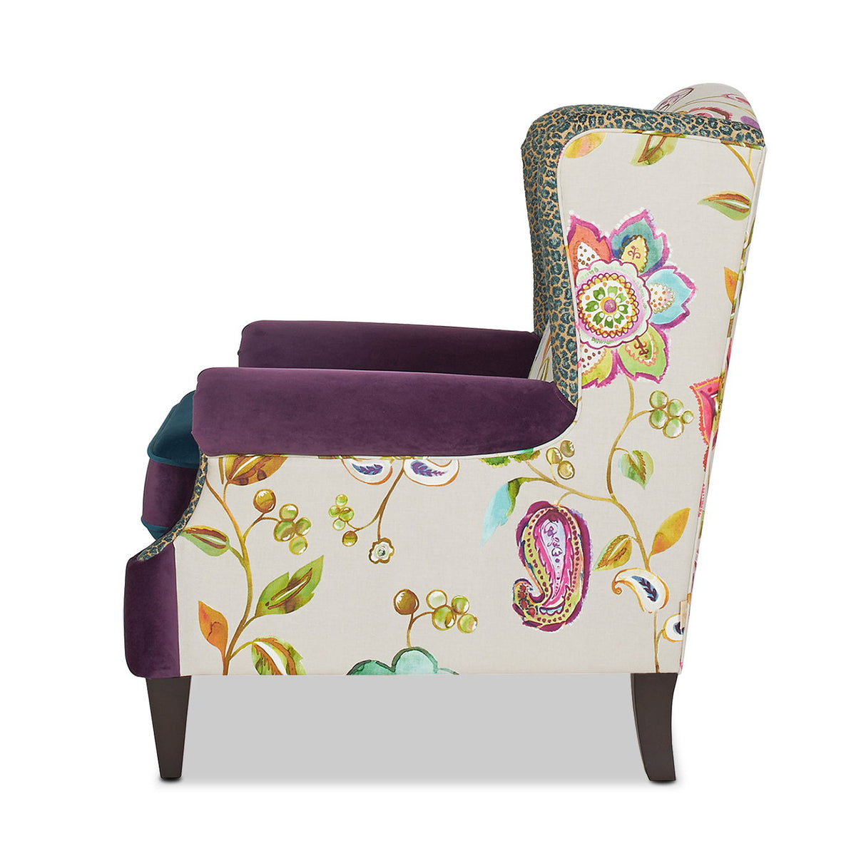 Anya - Boho Chic Wingback Accent Arm Chair by Couch.com
