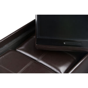 Avalon - 5 Piece Storage Ottoman, Contemporary by Couch.com