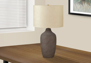 Lighting, Table Lamp, Ceramic, Resin, Contemporary - Gray by Couch.com