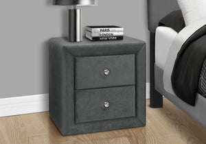 Nightstand, Storage Drawer Versatile Use, Upholstered, Transitional by Couch.com