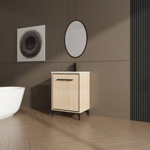Modern Bathroom Vanity Base With Basin And Storage Cabinet by Couch.com