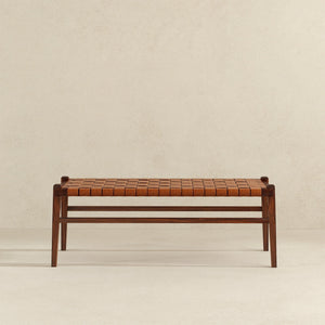 Cody - Bench - Brown / Tan by Couch.com