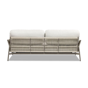 Jasper - Upholstered Patio Deep Seating Sofa - Wheat Beige by Couch.com