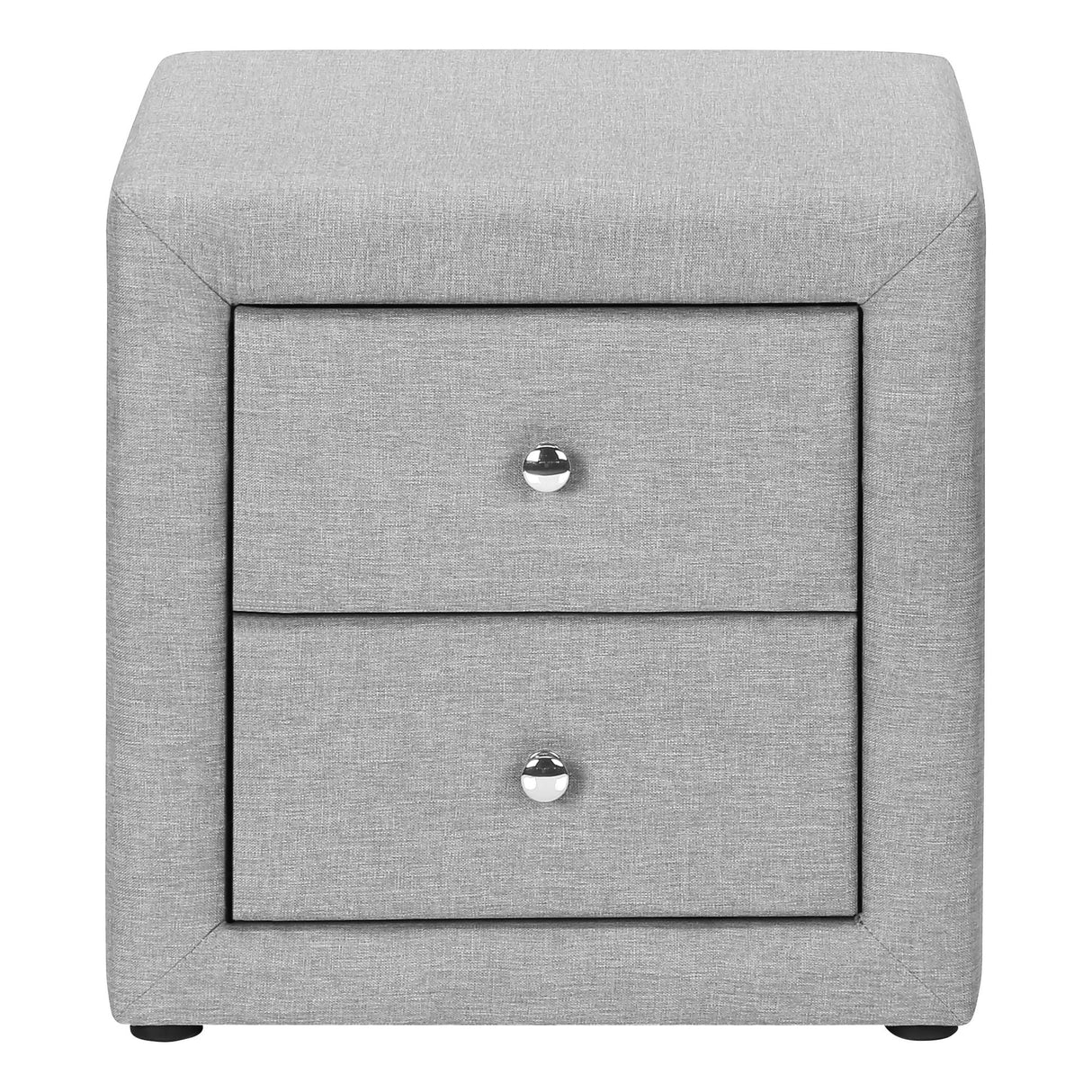 Nightstand, Storage Drawer Versatile Use, Upholstered, Transitional by Couch.com