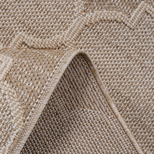 Guros - 8' X 10' Trellis Indoor / Outdoor Area Rug - Cream