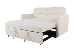 Sleeper Pull Out Loveseat Couch With Adjustable Backrest by Couch.com