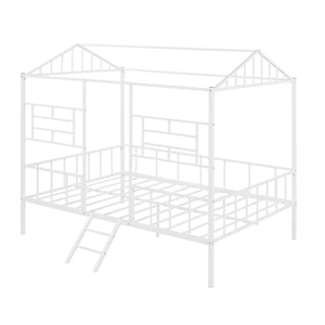 House Bed Frame With Slatted Support, No Box Spring Needed by Couch.com
