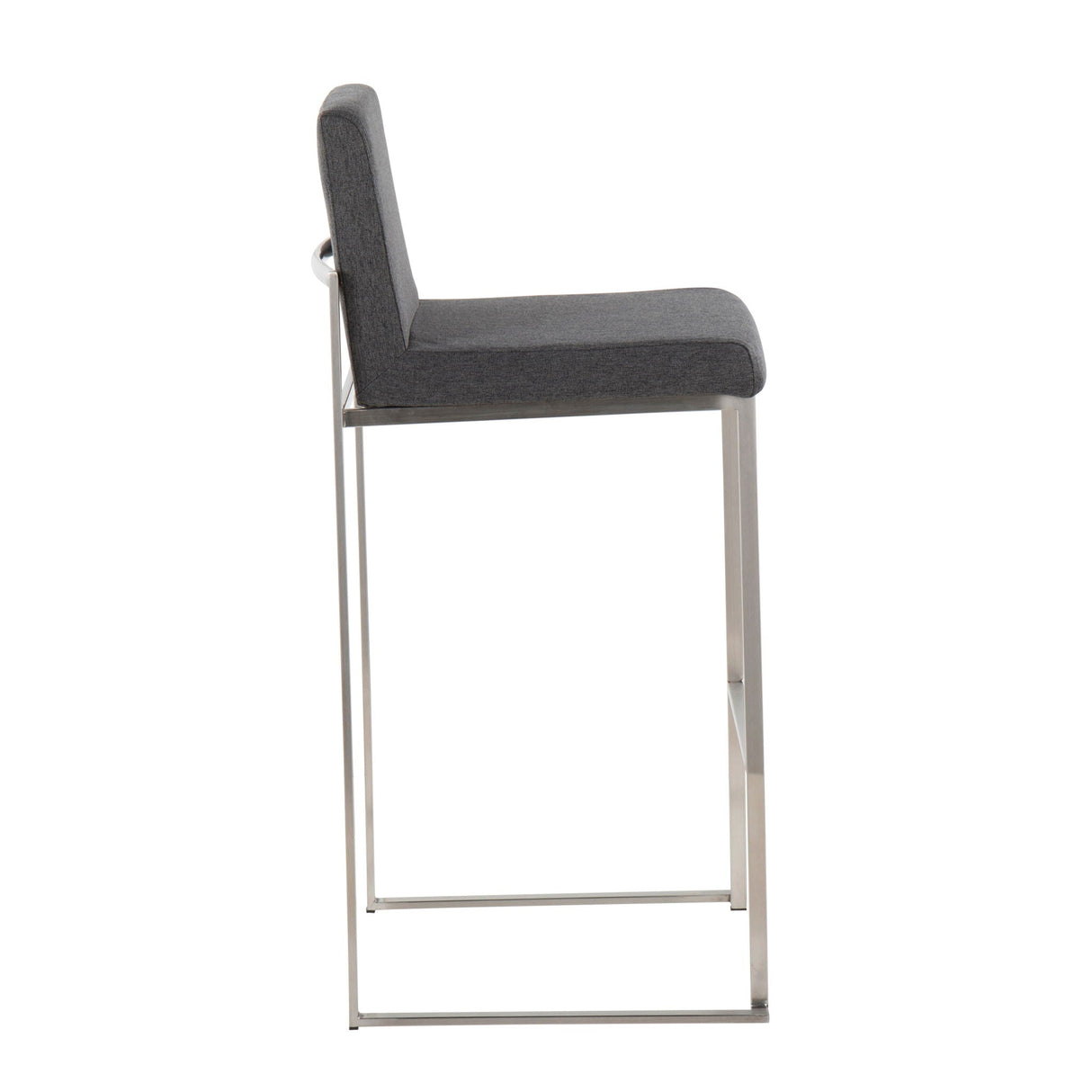 Fuji - Contemporary And Modern Elegance High Back Barstool by Couch.com