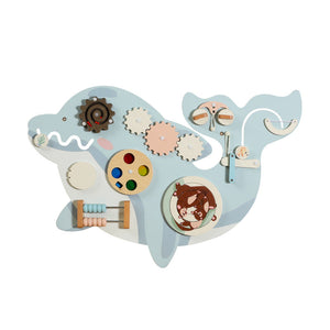 Kids Bedroom Busy Board Educational Wooden Toy