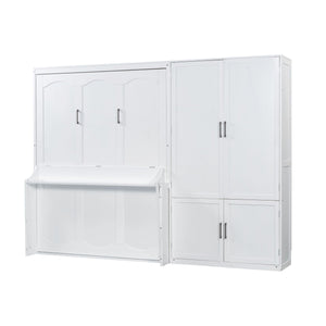 Murphy Elegant Wall Bed With Closet by Couch.com