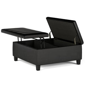 Ellis - Coffee Table Storage Ottoman Contemporary Design by Couch.com