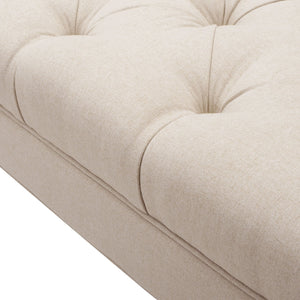 Alma - Tufted Flared Arm Entryway Bench