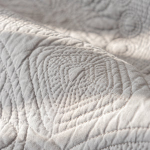 Cotton Quilted Sofa Cover, Non-Slip Couch Protector Fits Backrest, Seat & Armrest