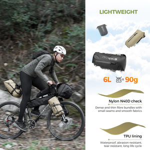 Bikepacking Rear Rack + Waterproof Compression Bag Set