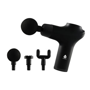 Pursonic Home Recovery Essentials: Red Light Knee & Shoulder Pads, 3-Speed Massage Gun, & Collapsible Foot Spa