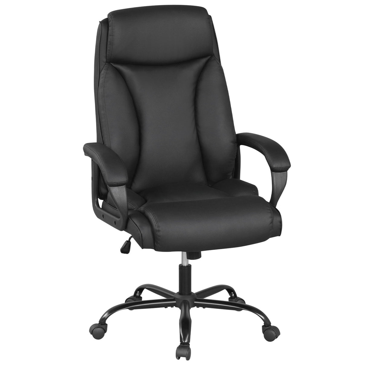 400 Pounds Big and Tall Adjustable High Back Leather Office Chair