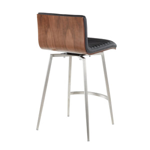 Mason - Contemporary Swivel Counter Stool (Set of 2) by Couch.com