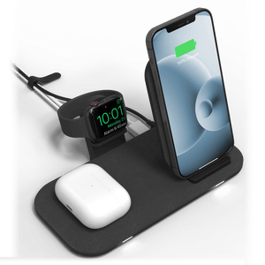 mophie Wireless Charging Stand Plus Pad 15W by mophie