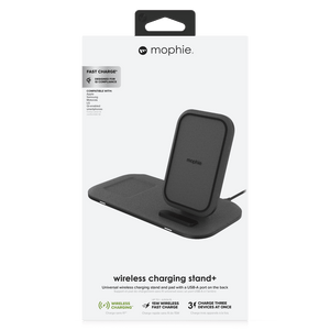 mophie Wireless Charging Stand Plus Pad 15W by mophie