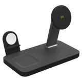 mophie Snap Plus MagSafe 3 in 1 Wireless Charging Stand Black by mophie