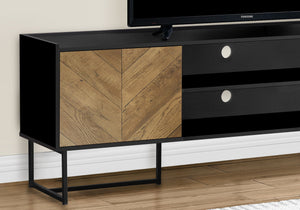 TV Stand, Console, Media Entertainment Center, Storage Cabinet, Modern - Black by Couch.com