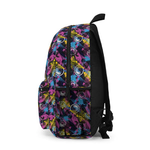 Kids Abstract Multi Color Backpack
