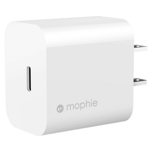 mophie 20W PD USB C Wall Charger White by mophie