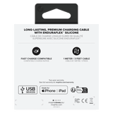 mophie USB A to Apple Lightning 3ft Black by mophie