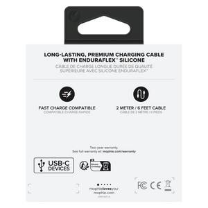 mophie USB C to USB C Cable 6ft by mophie