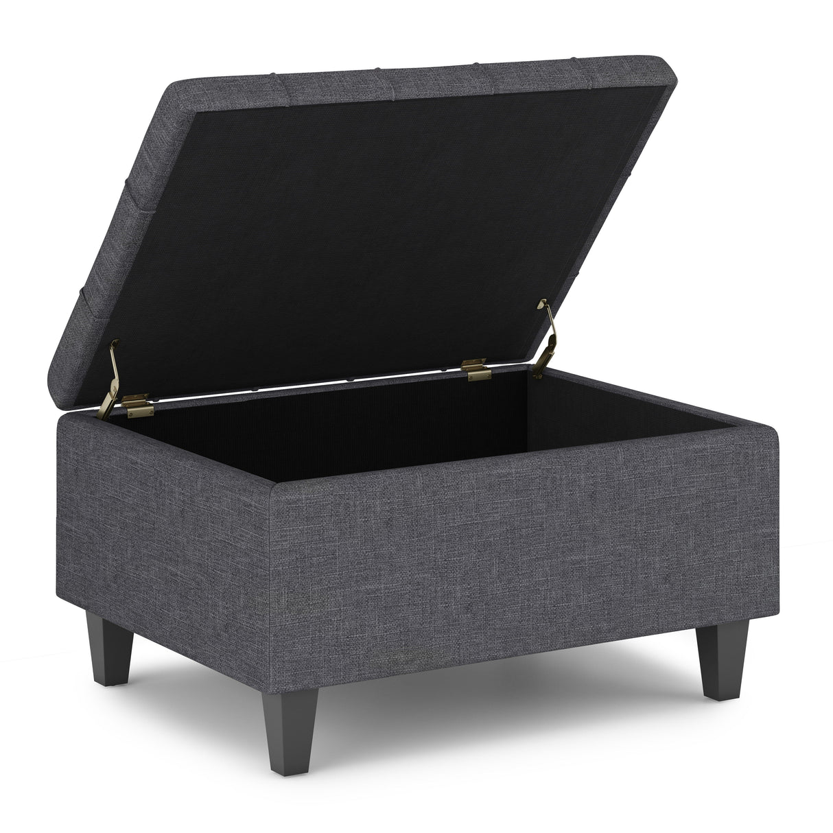 Harrison - Upholstered Coffee Table Storage Ottoman by Couch.com