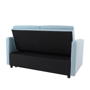 Sleeper Pull Out Loveseat Couch With Adjustable Backrest by Couch.com