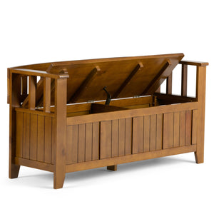 Acadian - Entryway Storage Bench, Handcrafted by Couch.com