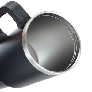 40oz Reusable Vacuum Tumbler with Insulated Double Wall and Cup Handle