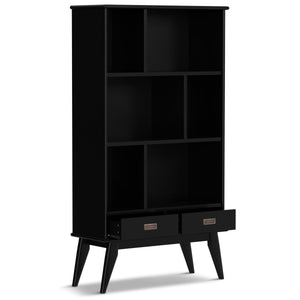 Draper - Mid Century Wide Bookcase And Storage Unit by Couch.com