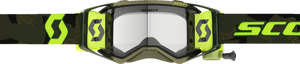 SCOTT Prospect Super WFS Goggle - Khaki Green/Neon Yellow - Clear 278595-7701113