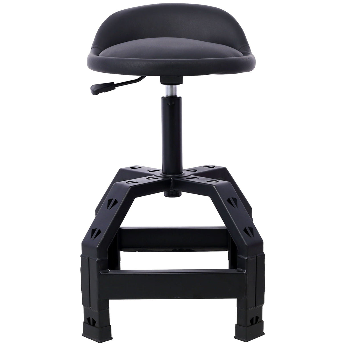Pneumatic 360 Degree Swivel Stool, Mechanics Rolling Creeper Seat, Heavy Duty Mechanics Stool by Couch.com