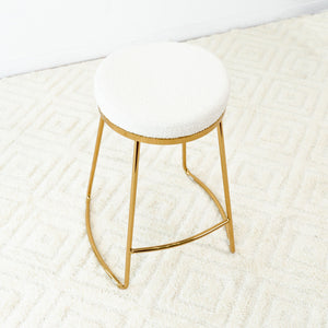 Jane - 26" Mid-Century Modern Luxury Upholstered Stool by Couch.com