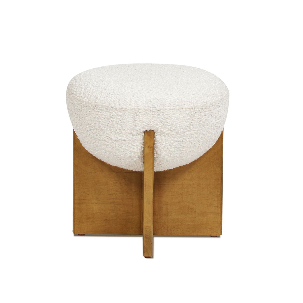 Bali - Round Upholstered Ottoman by Couch.com