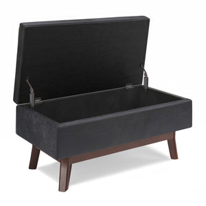 Owen - Upholstered Rectangular Storage Ottoman by Couch.com