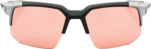 100% Speedcoupe Sunglasses - Stone Gray - Coral Mirror 61031-289-79