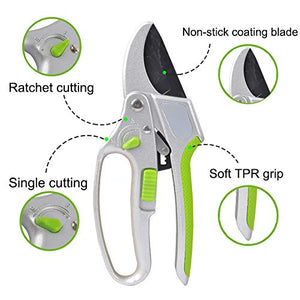 2 in 1 Ratchet Clippers by Garden Guru