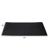 47/59/78 Inch Long Thicken Equipment Mat for Home and Gym Use-59 x 26 x 0.2 inches