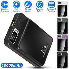 10000mAh 2-In-1 Magnetic Wireless Power Bank by DirectDeals