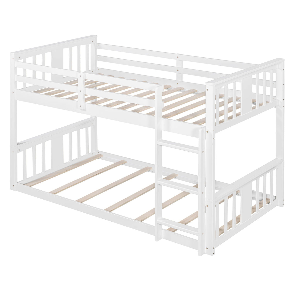 Solid Construction Bunk Bed & Ladder by Couch.com