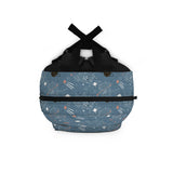 Kids Airplanes Blue Backpack