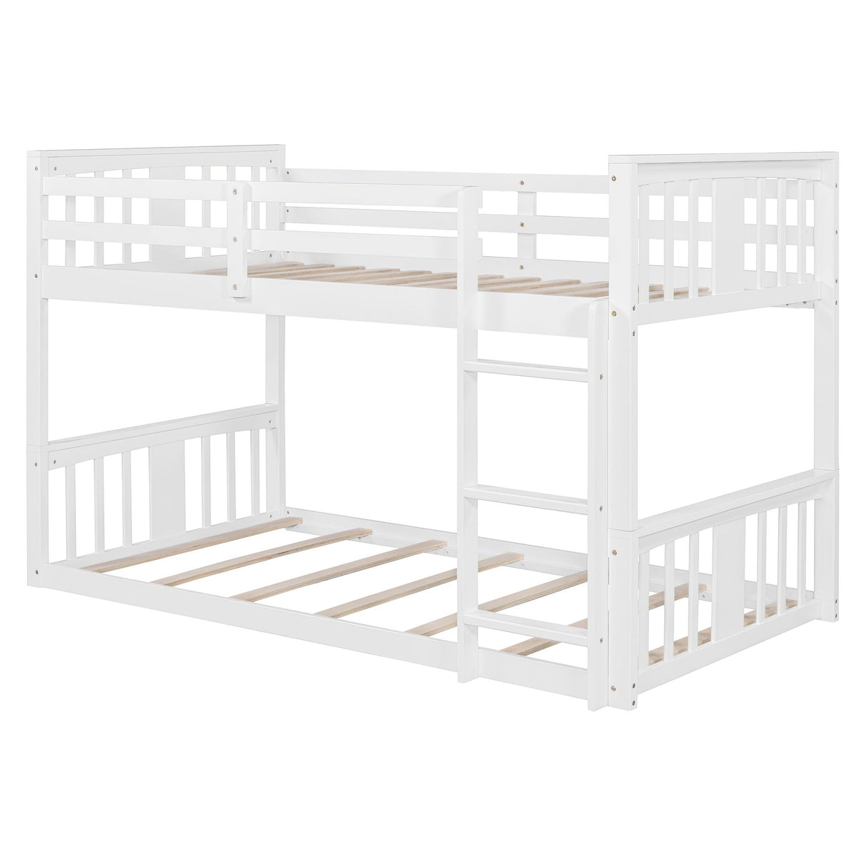 Solid Construction Bunk Bed & Ladder by Couch.com