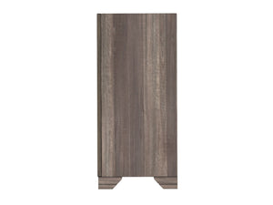 Six Drawer Dresser - Antique Brown / Gray by Couch.com