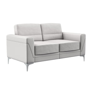 Creta - Loveseat - Light Gray by Couch.com